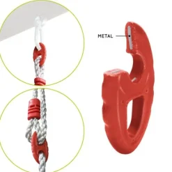 Soulet Balancoires Et Portiques<Anneaux En Metal Pour Portique