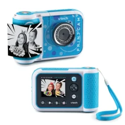 VTech Appareils Photo Et Camera<Appareil Photo Bleu Avec Impression Instantanee - Kidizoom Print Cam