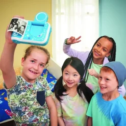 VTech Appareils Photo Et Camera<Appareil Photo Bleu Avec Impression Instantanee - Kidizoom Print Cam