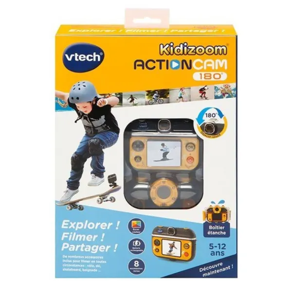 VTech Appareils Photo Et Camera<Appareil Photo Kidizoom Action Cam 180
