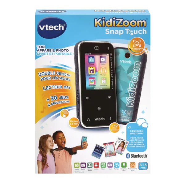 VTech Appareils Photo Et Camera<Appareil Photo Kidizoom Snap Touch Bleu