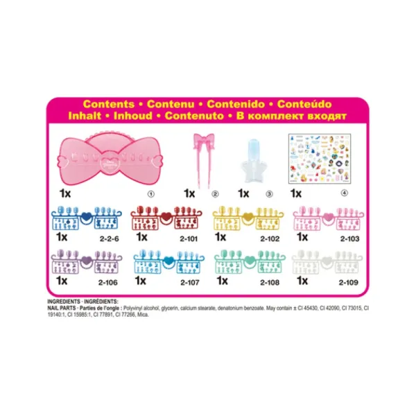 Aquabeads Perles< - 35006 - Le Coffret De Manucure Disney Princesses