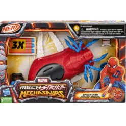Nerf Nerf Et Jeux De Tirs<Arachno Blaster Spiderman - Marvel Mech Strike Mechasaurs
