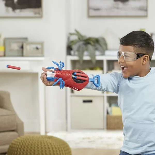 Nerf Nerf Et Jeux De Tirs<Arachno Blaster Spiderman - Marvel Mech Strike Mechasaurs