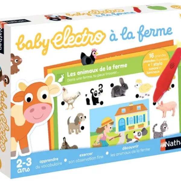 Nathan Jeux Ordinateurs Et Jeux Interactifs<Baby Electro A La Ferme