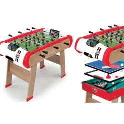 Smoby Baby-Foot<Baby Foot Powerplay 4 Jeux En 1