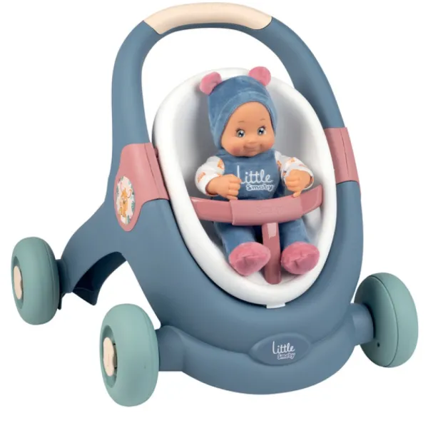 Smoby Activités D'éveil<Baby Walker 3 En 1 + Poupon