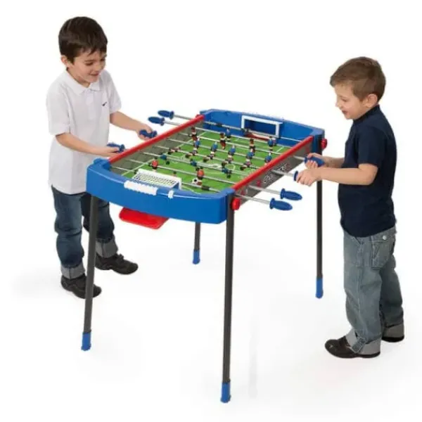 Smoby Baby-Foot<Babyfoot - Challenger - Pieds Antiderapants - + 2 Balles Incluses