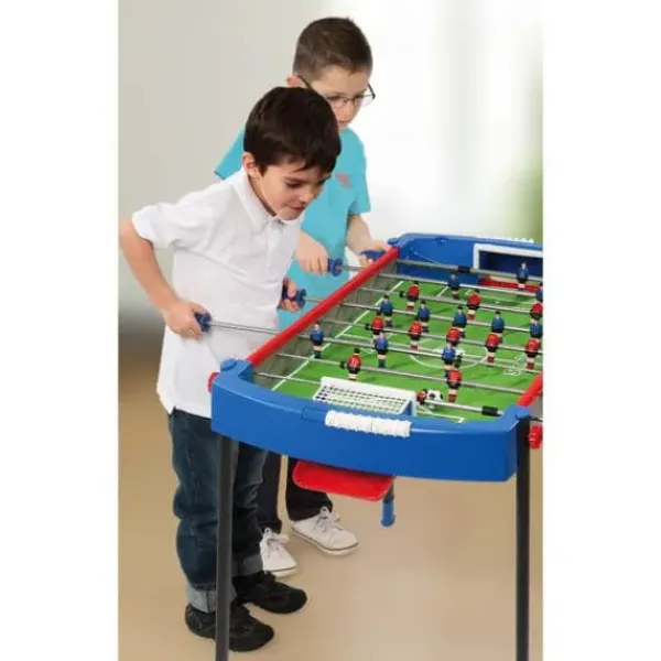 Smoby Baby-Foot<Babyfoot - Challenger - Pieds Antiderapants - + 2 Balles Incluses