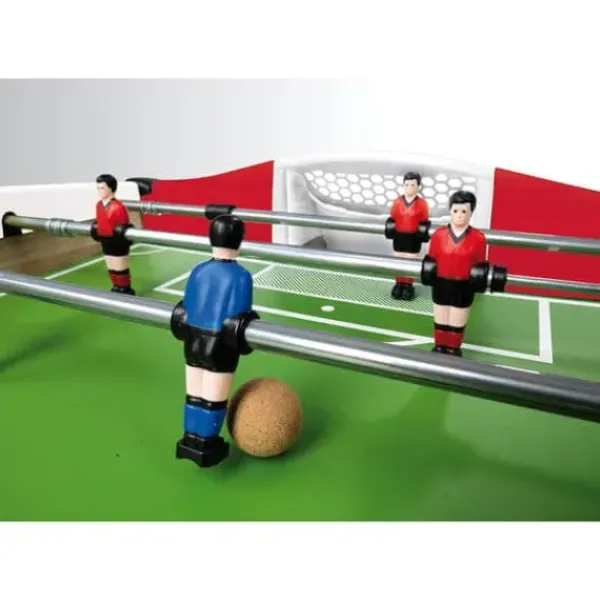 Smoby Baby-Foot<Babyfoot N°1 Evolution - Structure Bois - 2 Balles Incluses