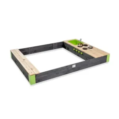 Exit Toys Bacs À Sable<Bac A Sable En Bois Avec Cuisine Aksent 200 X 140