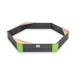 Exit Toys Bacs À Sable<Bac A Sable En Bois Hexagonal Aksent 160 X 140 Cm