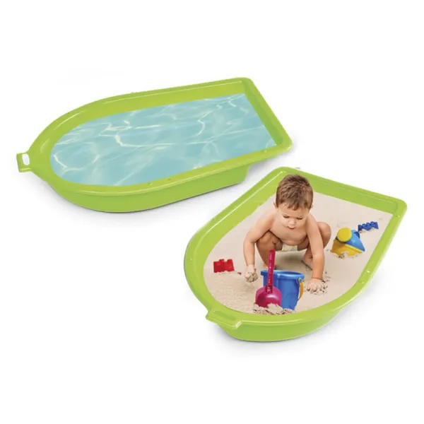 SUN and SPORT Bacs À Sable<Bac A Sable En Plastique Couvercle - Bateau