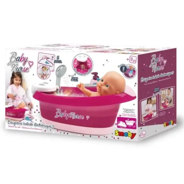 Smoby Accessoires Poupons<Baignoire Poupon Balneo - Baby Nurse