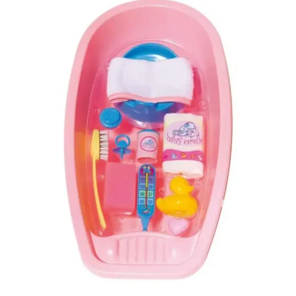 LOVE BEBE Accessoires Poupons<Baignoire Pour Poupon Et Accessoires - 51 Cm