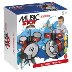 Music Star Instruments De Musique<Batterie 3 Tambours