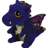TY Mini Peluches<Beanie Boo'S Small-Peluche Saffire Le Dragon 15 Cm