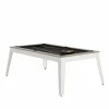 Rene Pierre Billards<Billard Steel Oslo Blanc Avec Plateau