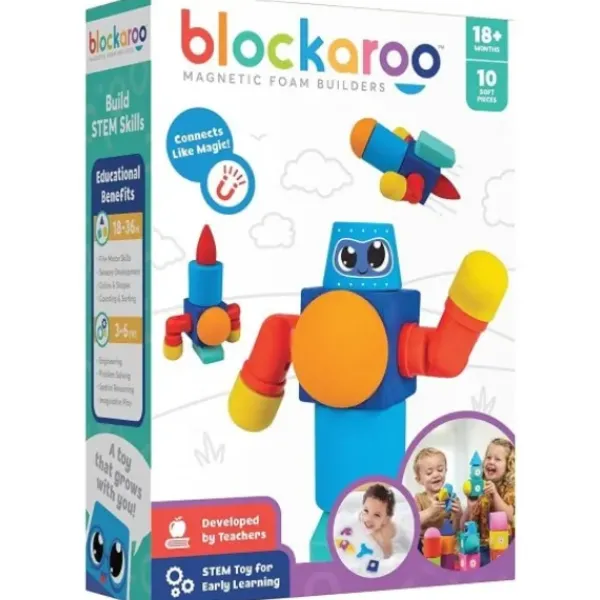 Blockaroo Jouets Stem< - Robot 10 Pieces