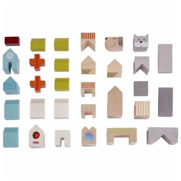 Haba Planchettes Et Construction En Bois<Blocs De Construction En Bois Chien Et Chat