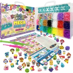 Bandai Mode, Bijoux, Décoration, Cosmetiques<Bracelets Rainbow Loom Mega Combo Set
