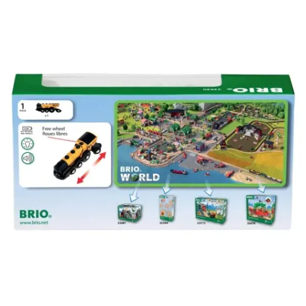 Brio Trains Et Circuits< World 33996 - Grue Double Voie De Chargement