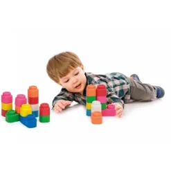 Clementoni Jouets À Emboîter, À Empiler<Briques A Empiler - 24 Pieces - Clemmy