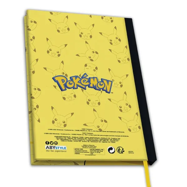 Abysse Bagages Et Papeterie<Cahier Pokemon Pikachu A5