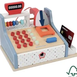 WOOD N PLAY Faire Comme Les Grands<Caisse Enregistreuse En Bois