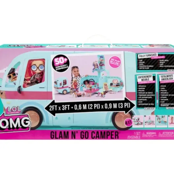 Mga Mini Poupées<Camping Car Lol Surprise Glam