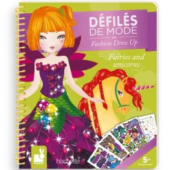 Janod Découpage, Collage, Pliage<Carnet Defiles De Mode Fees Et Licornes