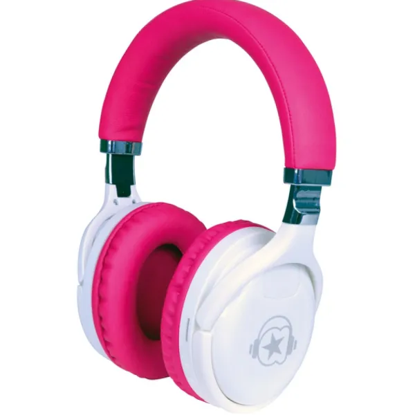 Music Star Enceintes Bluetooth Et Casques Audio<Casque Bluetooth Mp3 Rose