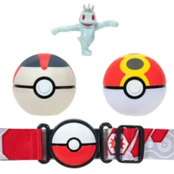 Bandai Mondes Imaginaires<Ceinture Pokemon Pokeball - Machoc