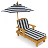 KidKraft Tables Et Chaises De Jardin<Chaise Longue Avec Parasol
