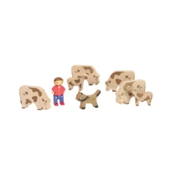 Jeujura Planchettes Et Construction En Bois<Chalet En Bois 240 Pieces Avec 3 Personnages
