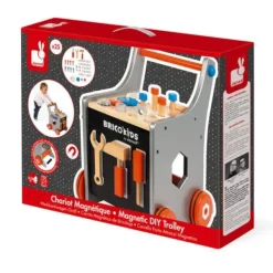 Janod Bricolage<Chariot Magnetique Brico'Kids (Bois)