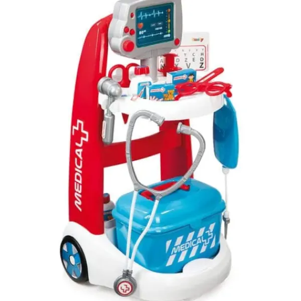 Smoby Faire Comme Les Grands<Chariot Medical Electronique - + Accessoires Inclus