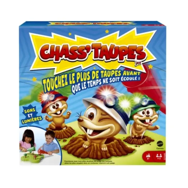 Mattel Games Jeux D'Ambiance<Chasse Taupes