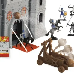 Invincible Heroes Heros & Univers<Chateau Fort Medieval Et Dragon - 50 Accessoires