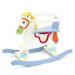 WOOD N PLAY Porteurs & Jouets À Bascules<Cheval A Bascule En Bois