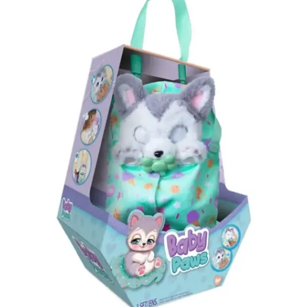 Imc Peluches Interactives<Chien En Peluche Interactif Husky Baby Paws