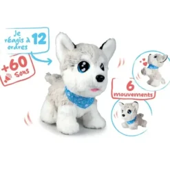 Simba Dickie Peluches Interactives<Chien Husky Interactif Chi Chi Love 30 Cm