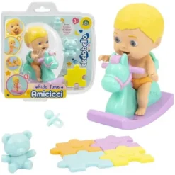 GP Toys Mini Poupées<Cicciobello Amicicci - Poupon Et Cheval A Bascule