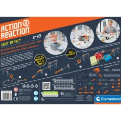 Clementoni Meccano, Engrenages<Circuit De Billes Effets Lumineux - Action Et Reaction