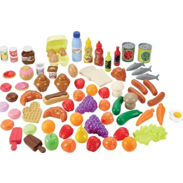 Ecoiffier Cuisine Et Dinette<Coffret Alimentation 75 Pieces