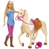 Mattel Poupées<Coffret Barbie Et Son Cheval