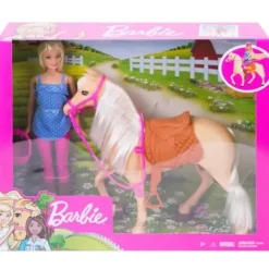 Mattel Poupées<Coffret Barbie Et Son Cheval