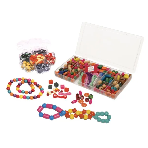 Creamania Perles<Coffret Bijoux Perles Bois 2 En 1