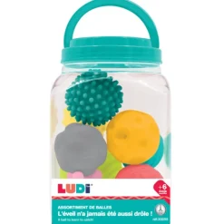 Ludi Activités D'éveil<Coffret De 8 Balles Sensorielles