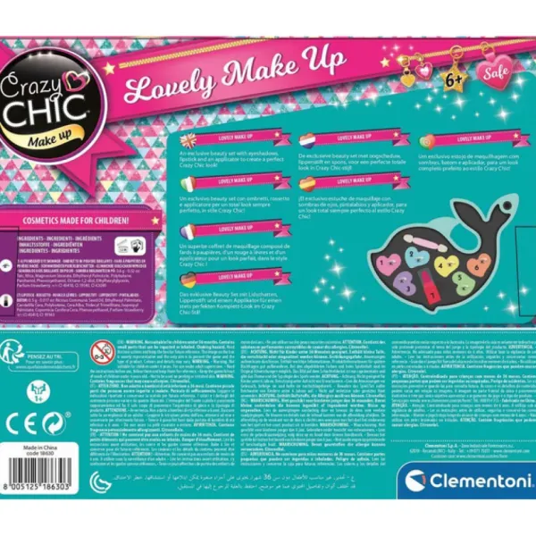 Clementoni Coiffure & Maquillage<Coffret De Maquillage Dauphin - Crazy Chic